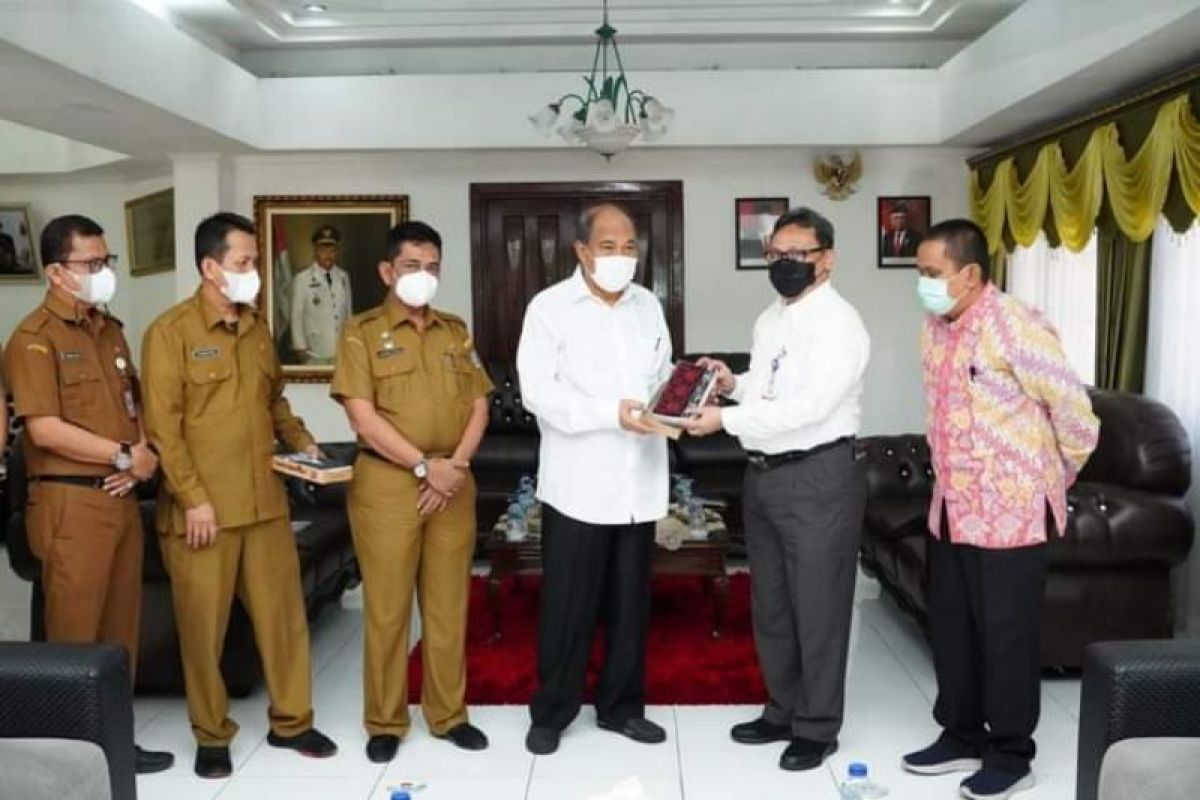 Wali Kota Tebing Tinggi terima kunjungan BPKP  Sumut