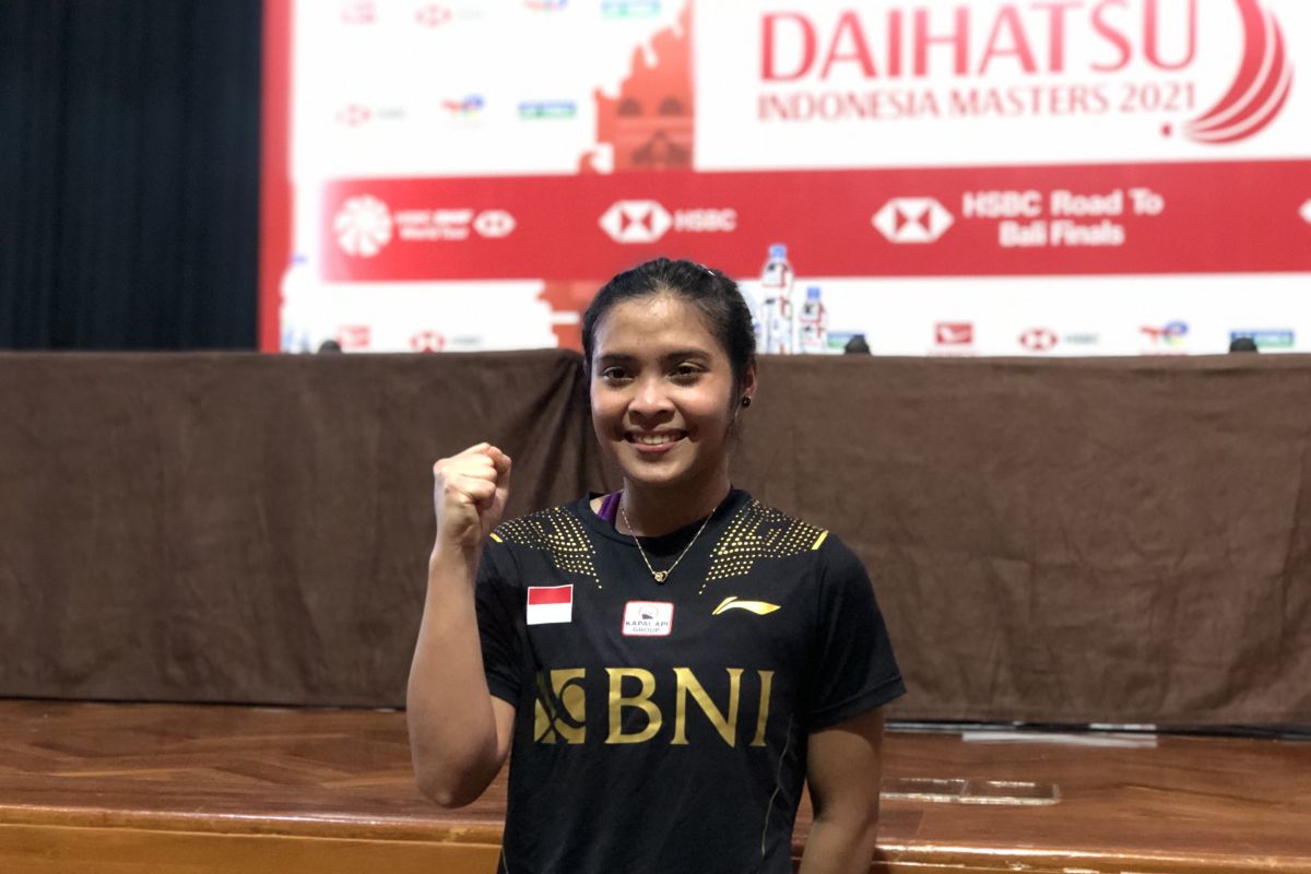 Gregoria lega lolos babak pertama Indonesia Open