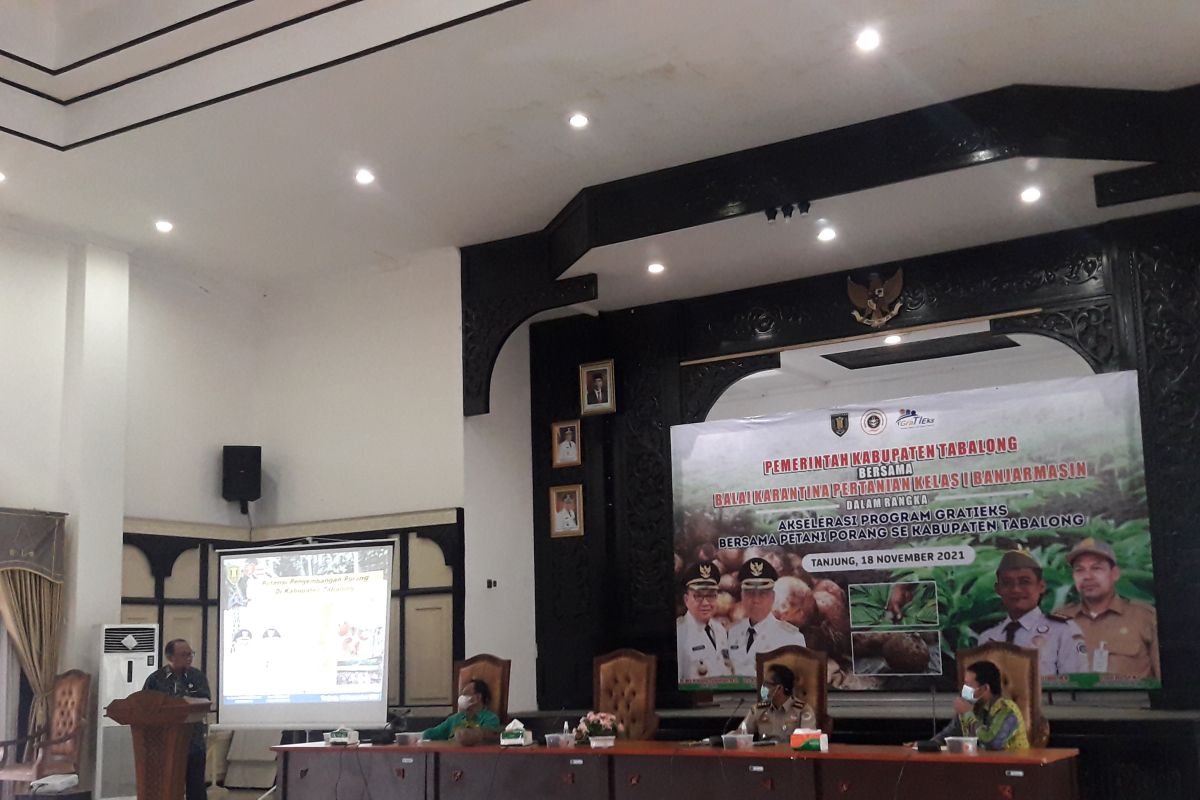 Bupati : Kembangkan tanaman porang sebagai diversifikasi usaha tani