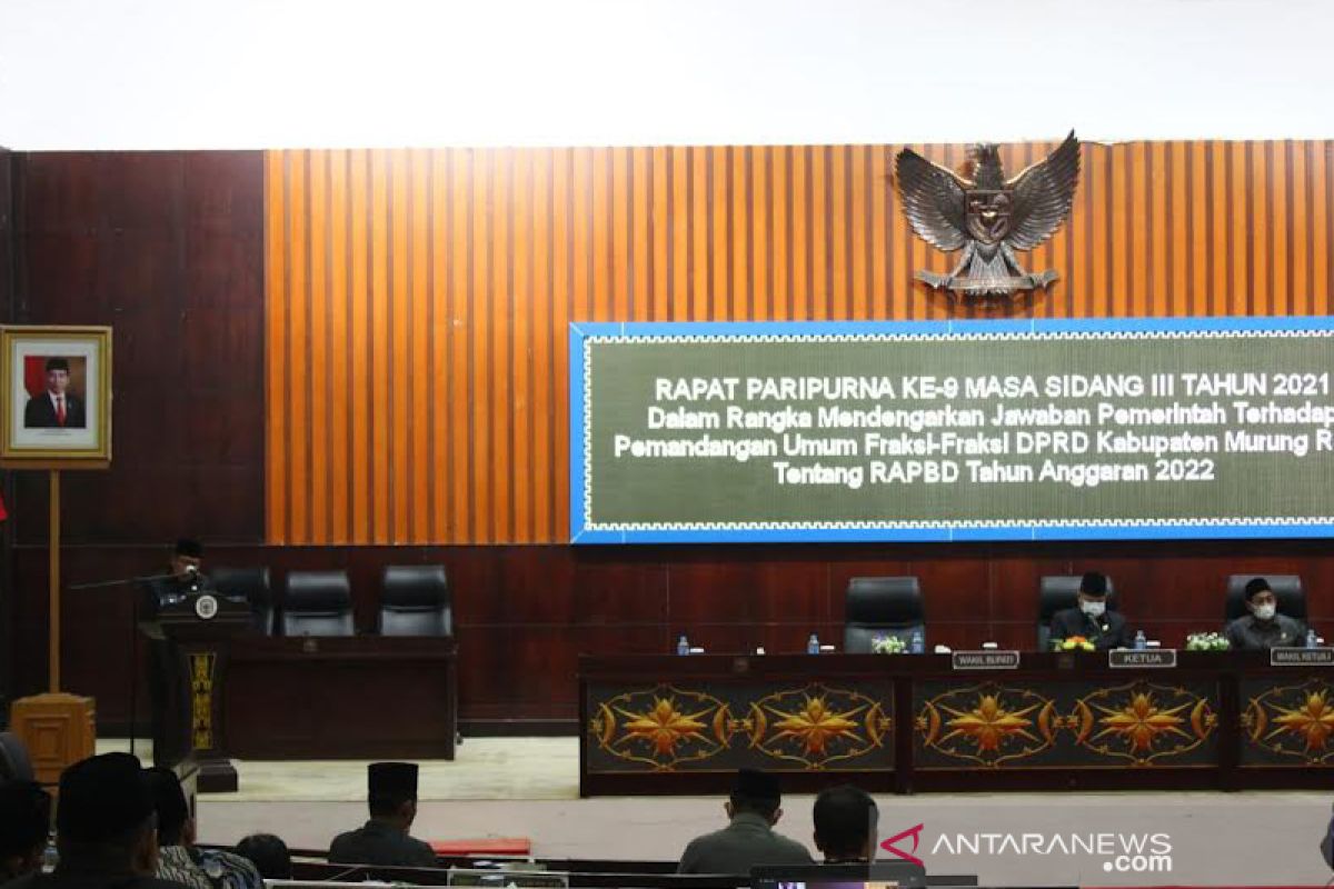 Wabup Murung Raya: Masukan DPRD demi R-APBD lebih berkualitas