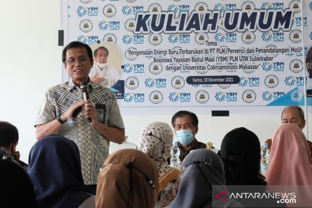 YBM-PLN berikan beasiswa untuk 20 mahasiswa Universitas Cokroaminoto