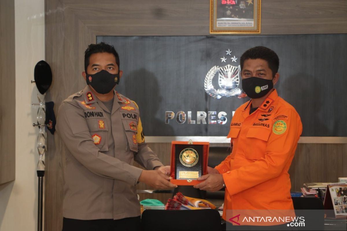 Polres Banjar dan Basarnas jalin sinergitas tanggulangi bencana