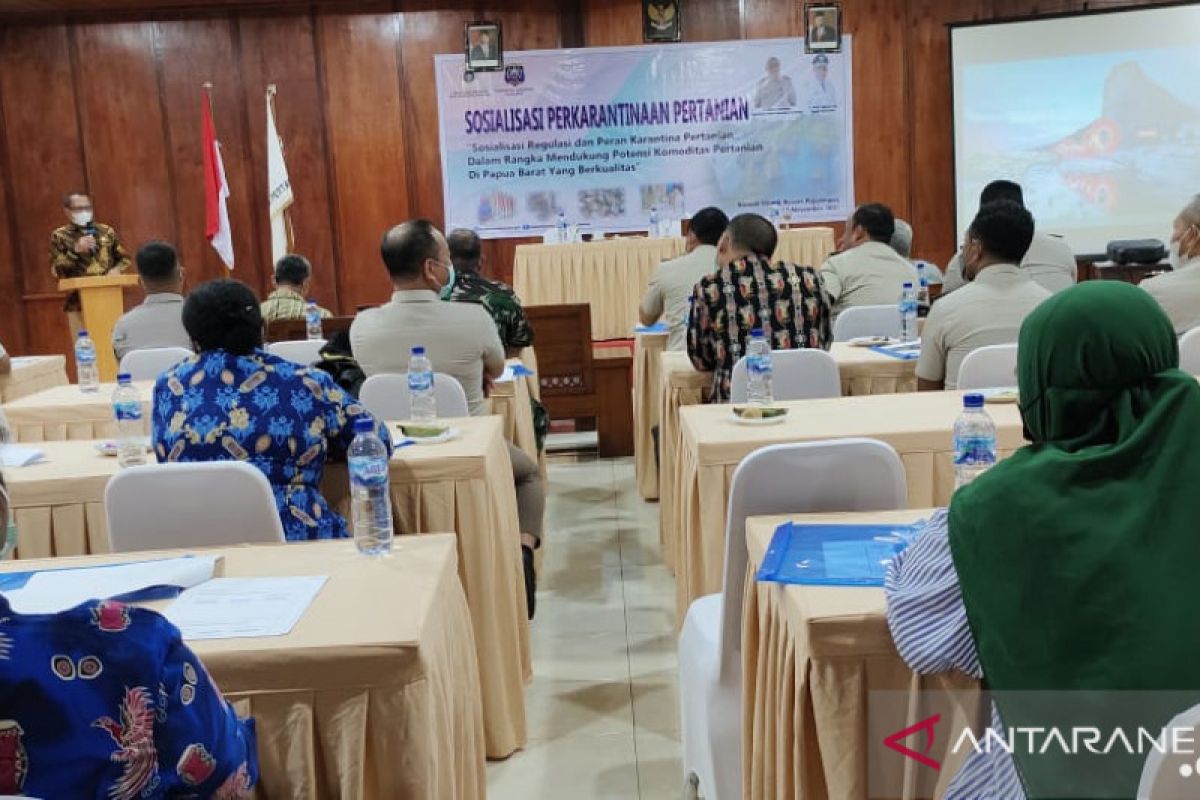 Kementan sosialisasi perkarantinaan bagi masyarakat kabupaten Raja Ampat