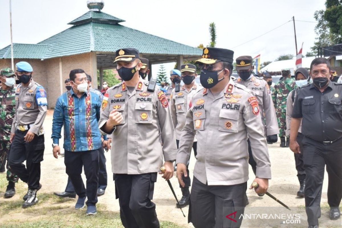 Pembangunan gedung Mapolres Tapsel di lahan 4,7 Ha dimulai, Kapolda Sumut hadir