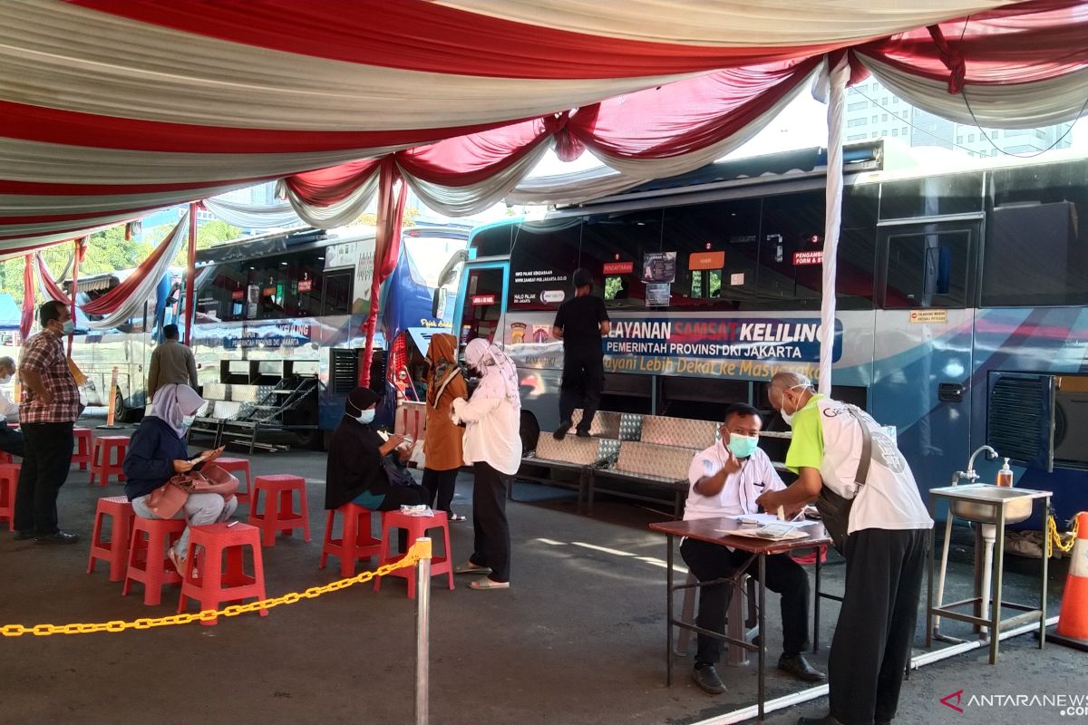 Ini lokasi layanan Samsat Keliling Jadetabek hari Rabu