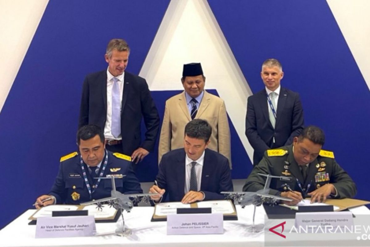 Kemhan tandatangani kontrak pesan 2 pesawat A400M