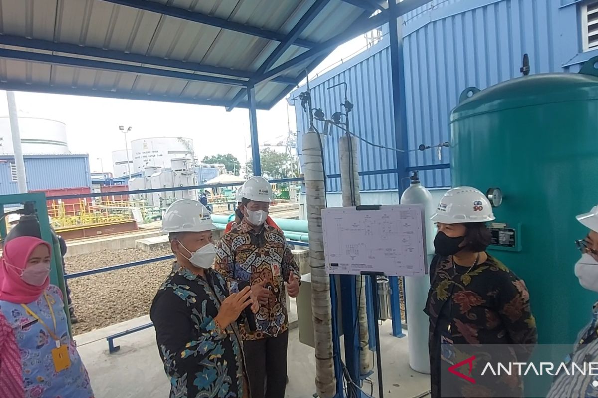 Indonesia Power salurkan oksigen untuk faskes di Jakarta Utara