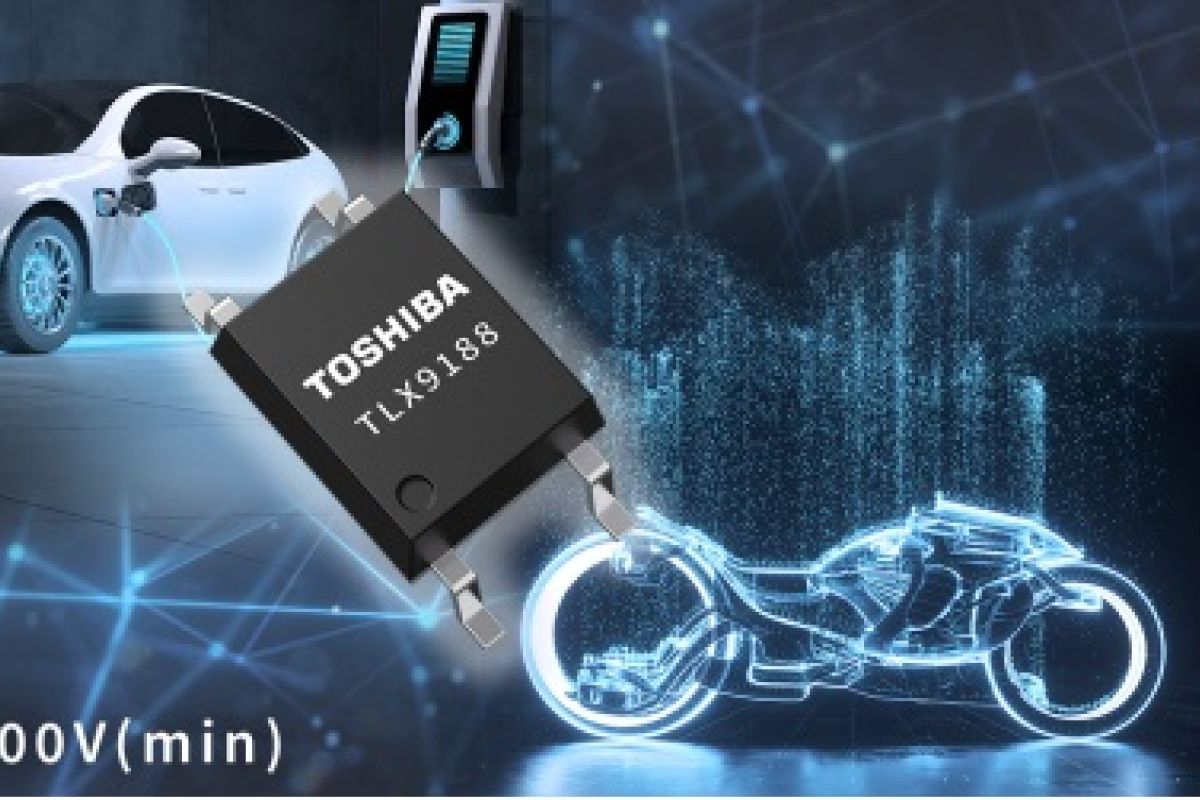 Toshiba releases its first 200v transistor output automotive photocoupler