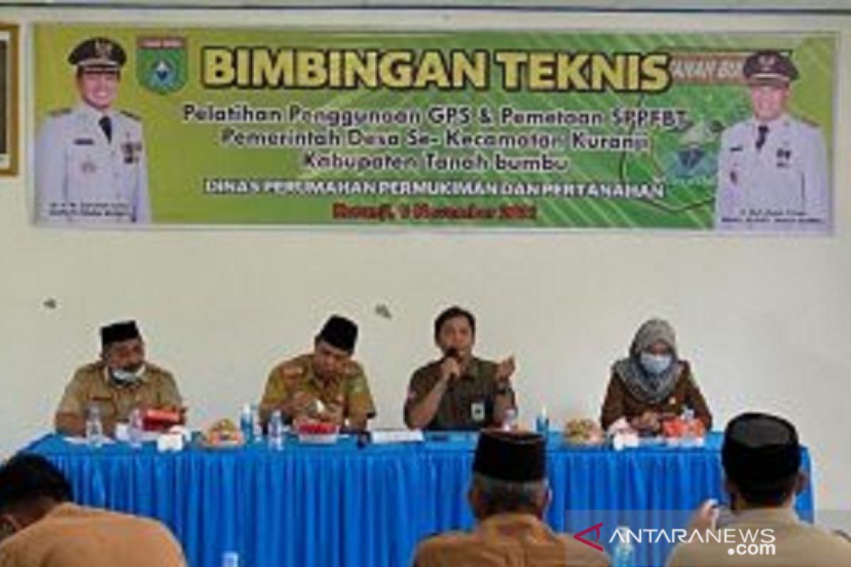 Aparatur desa di Kecamatan Kuranji dikenalkan penggunaan GPS