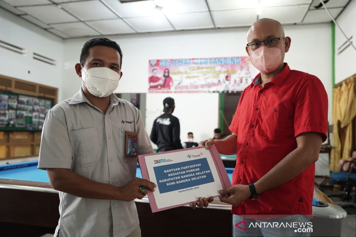 PT Timah bantu KONI Bangka Selatan sukseskan Porkab