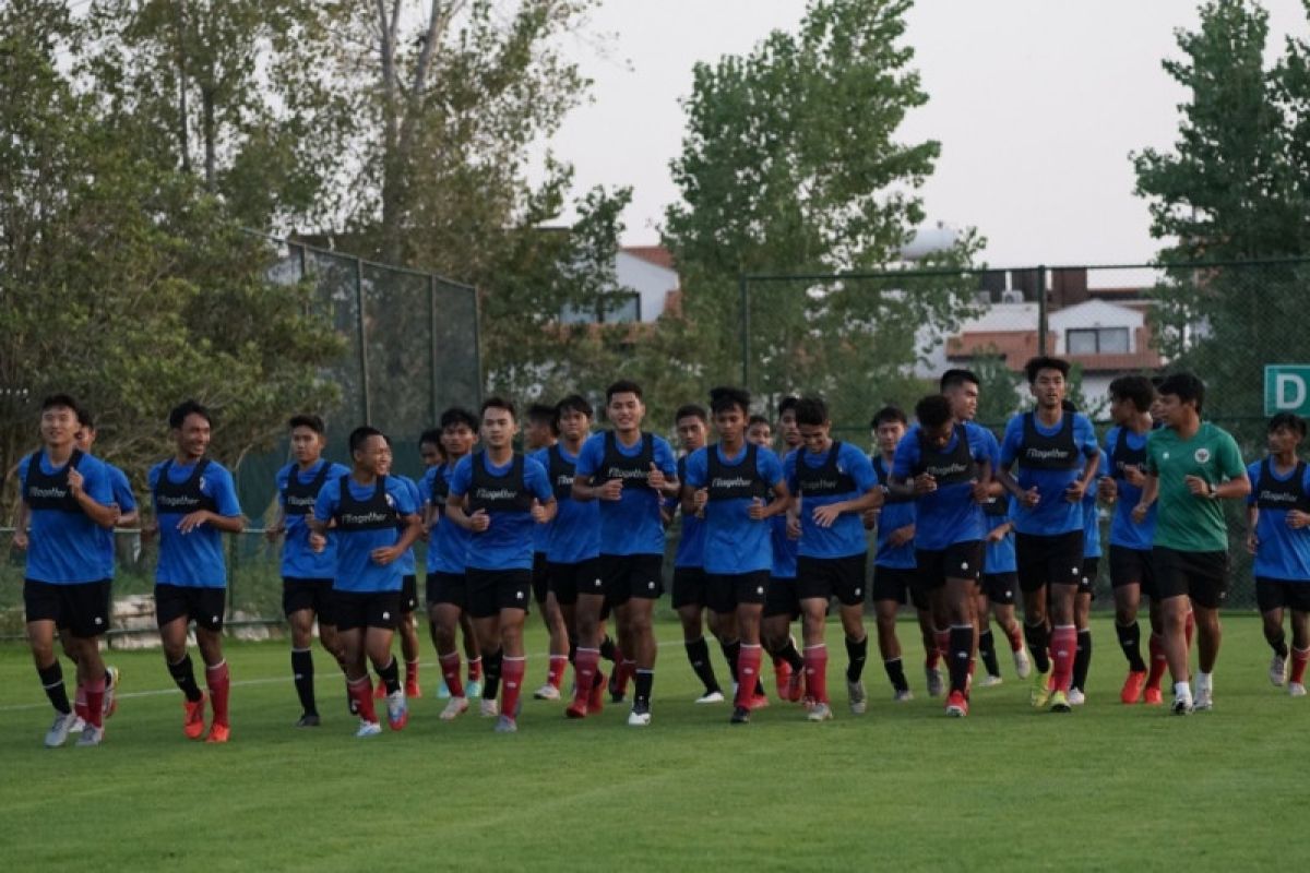 Timnas U-18 syok dengan tingginya intensitas latihan