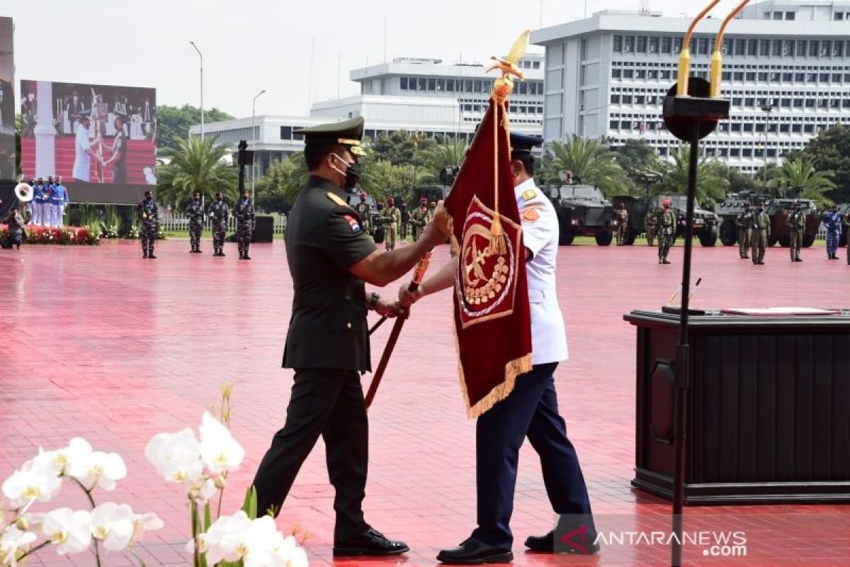 Panglima TNI Jenderal Andika Perkasa lanjutkan program dan tugas Marsekal Hadi