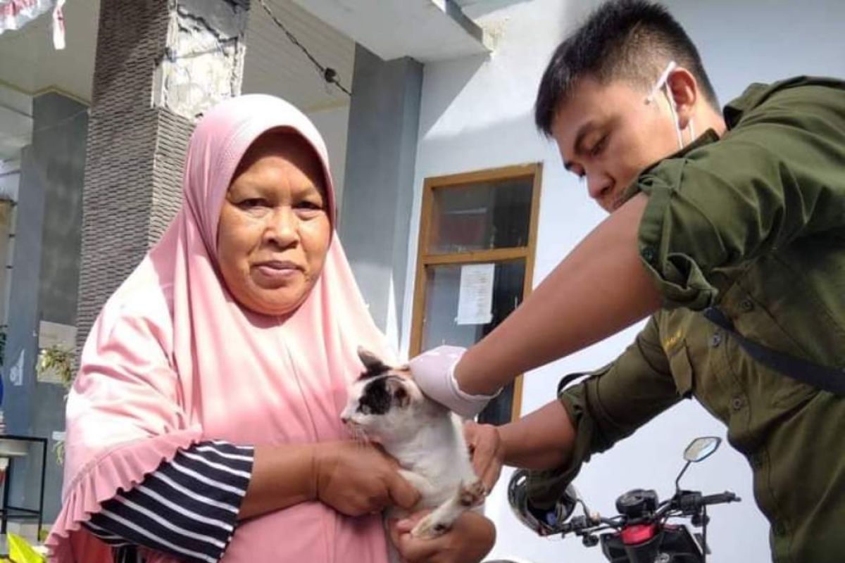 Puskeswan Curup gelar vaksinasi pencegahan rabies