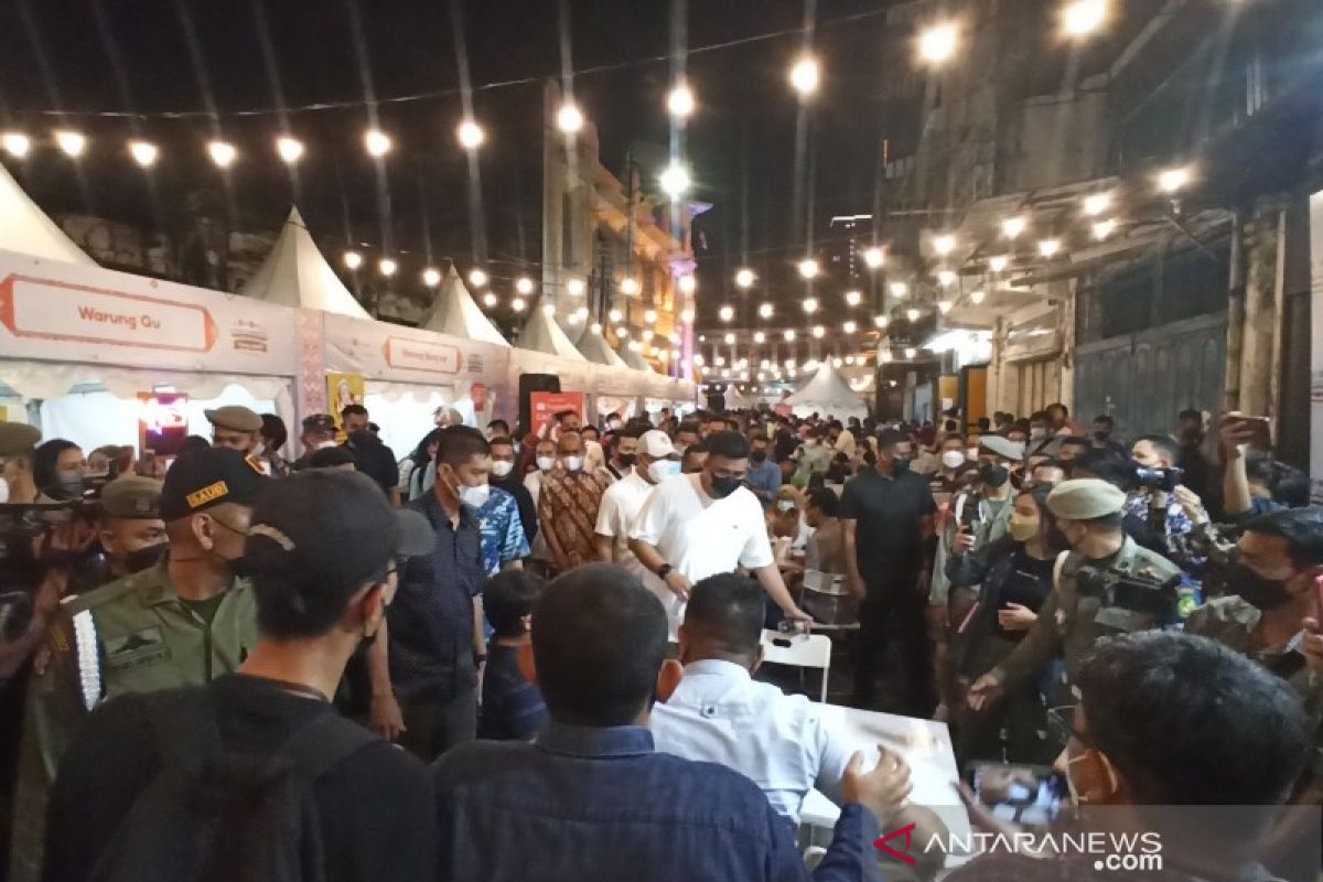 Pemkot Medan kembali buka Kesawan City Walk untuk bangkitkan UMKM