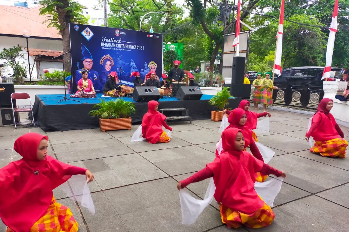 Pemkot Makassar menggelar Festival Gerakan Cinta Budaya 2021