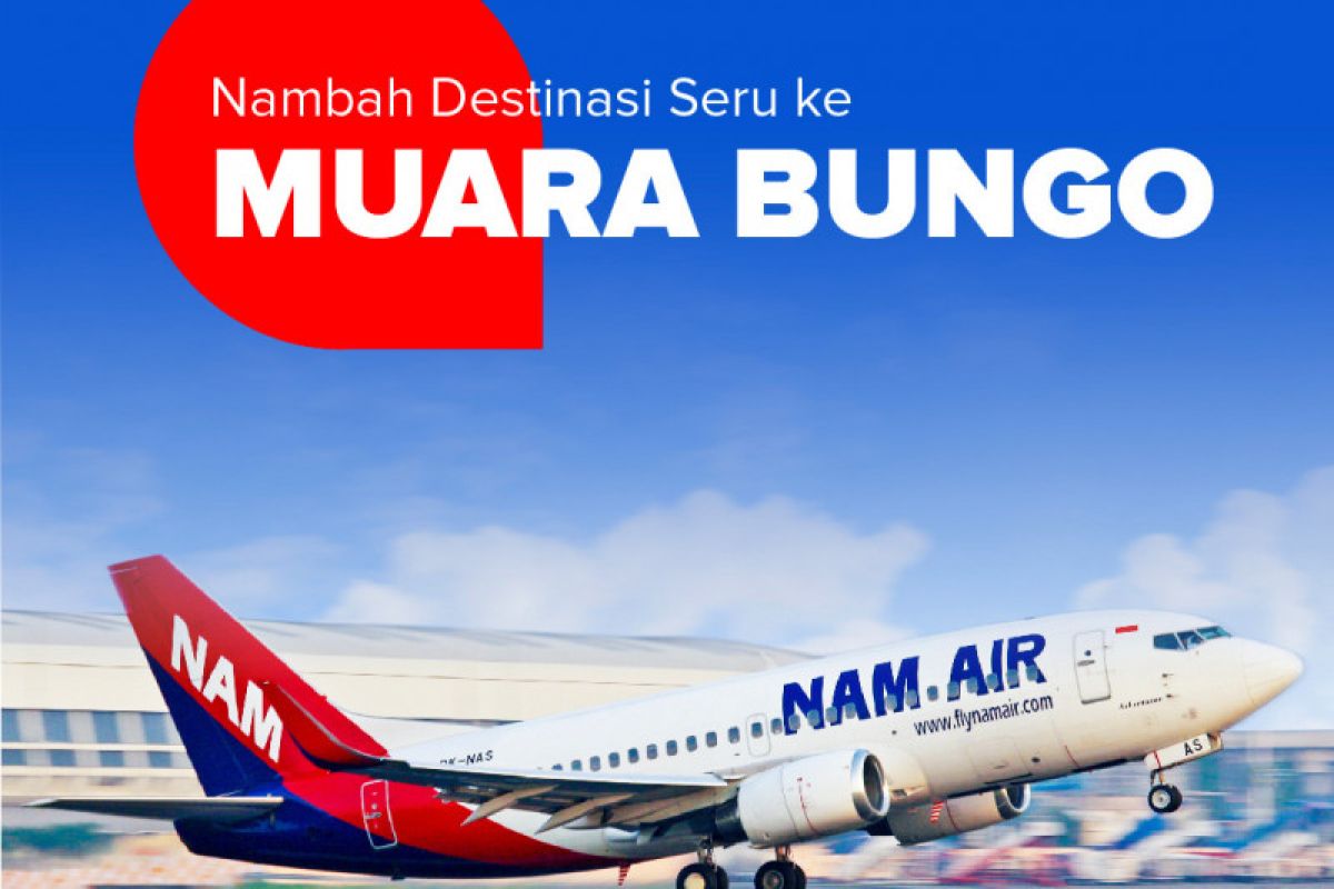NAM Air akan buka kembali penerbangan Jakarta-Muara Bungo