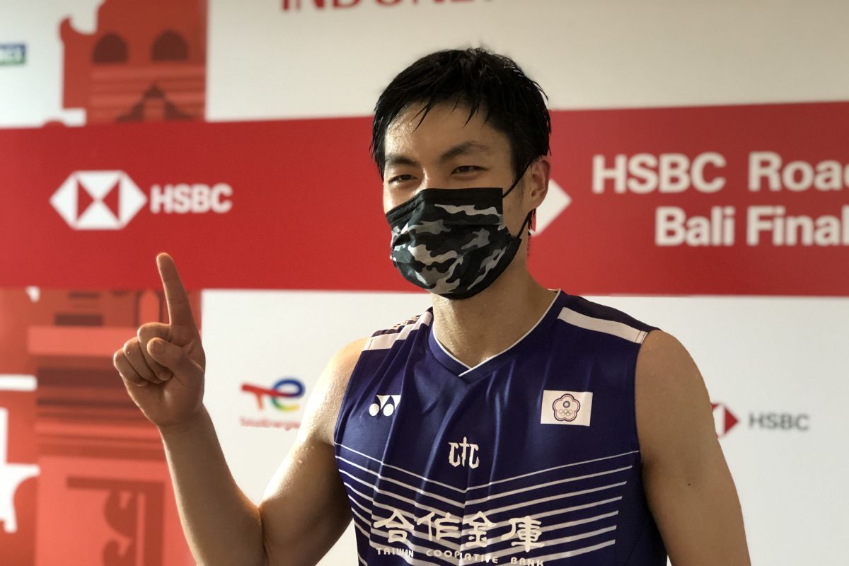 Chou Tien Chen sebut keberanian jadi kunci kemenangan pembuka Taiwan