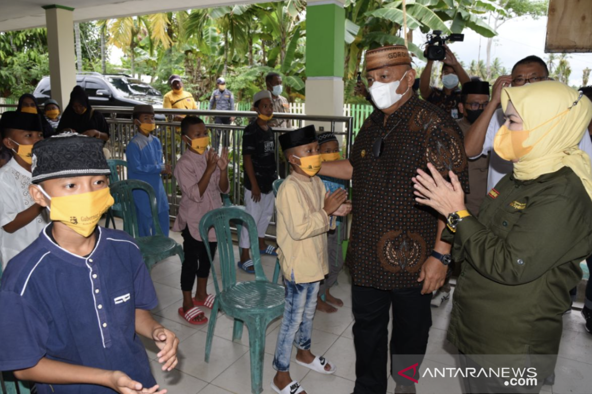 Pemprov Gorontalo salurkan bantuan pada korban kebakaran di panti asuhan