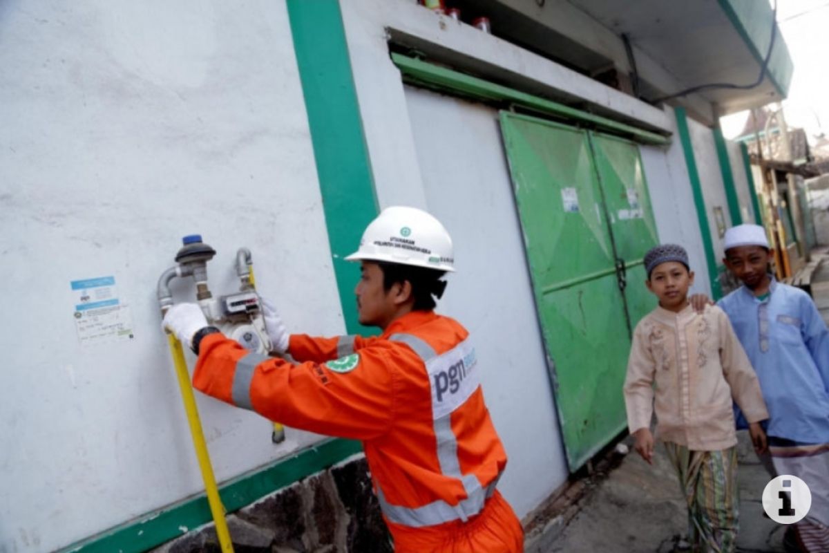 Kementerian ESDM alirkan gas bumi untuk 23.570 sambungan rumah di Pasuruan-Probolinggo