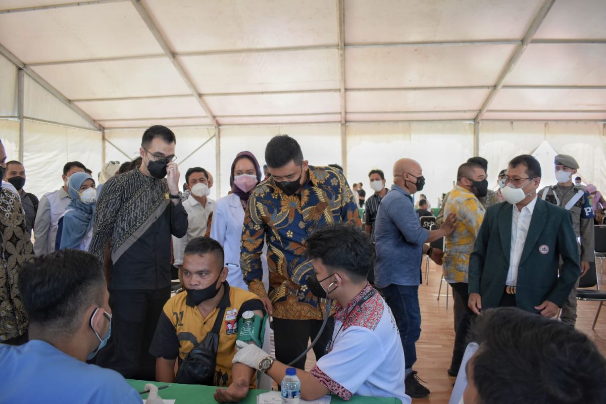 Wali Kota: Capaian vaksinasi  di Medan capai 76,13 persen