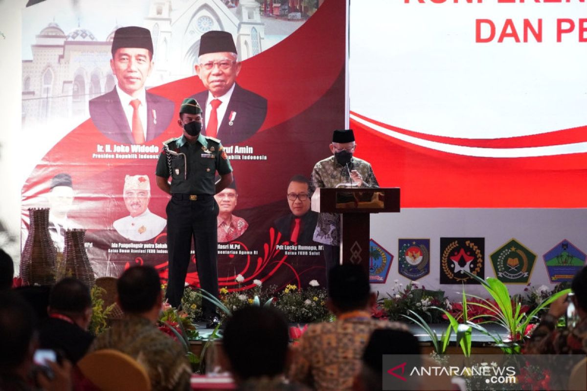 Wapres Ma'ruf dukung Polri proses hukum mubalig terduga teroris