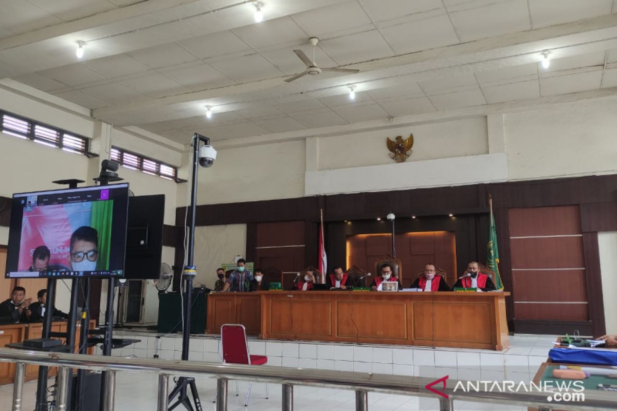Dua kontraktor pembangunan Masjid Sriwijaya Palembang divonis 11 tahun penjara