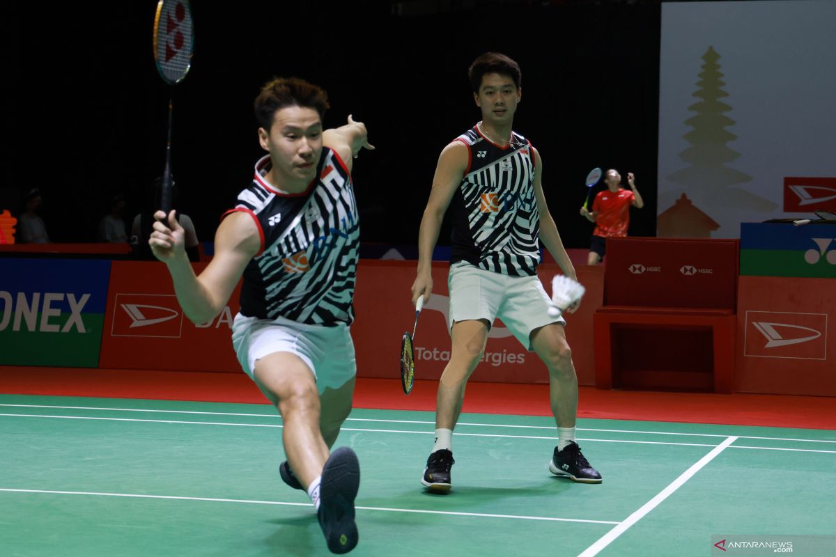 Indonesia Masters: Kevin/Marcus kalahkan juniornya untuk melaju ke semifinal