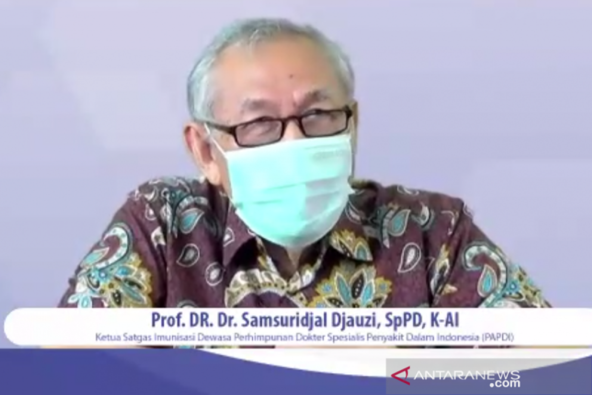 Indonesians over 60 prioritized to receive influenza vaccination