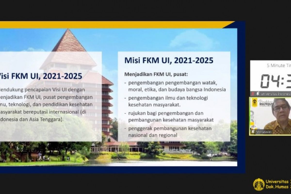 Mondastri Korib Sudaryo terpilih sebagai Dekan FKM UI 2021-2025