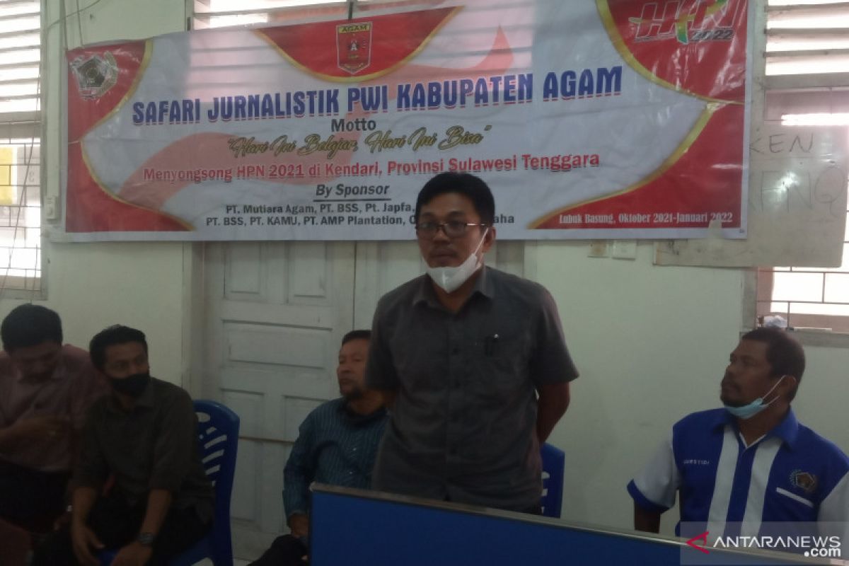 PWI Agam latih pelajar menulis berita