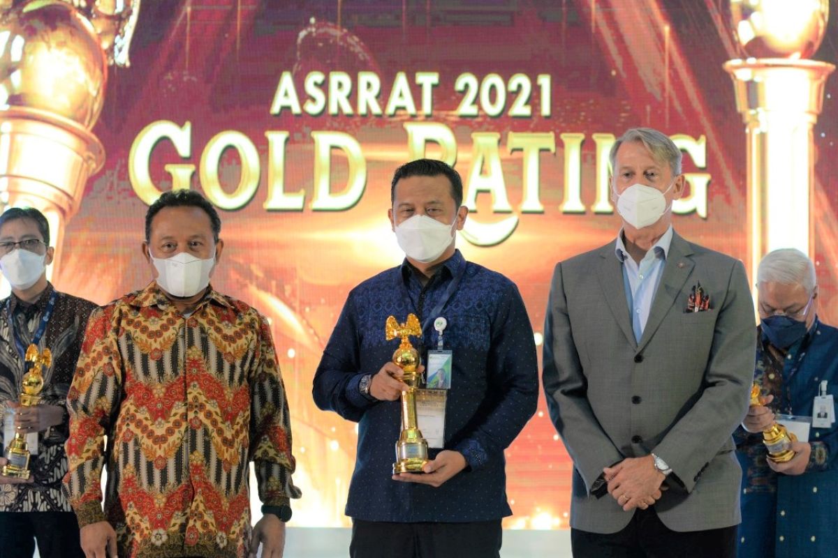 BPJS Ketenagakerjaan cetak hattrick Gold Rank di ajang ASRRAT 2021