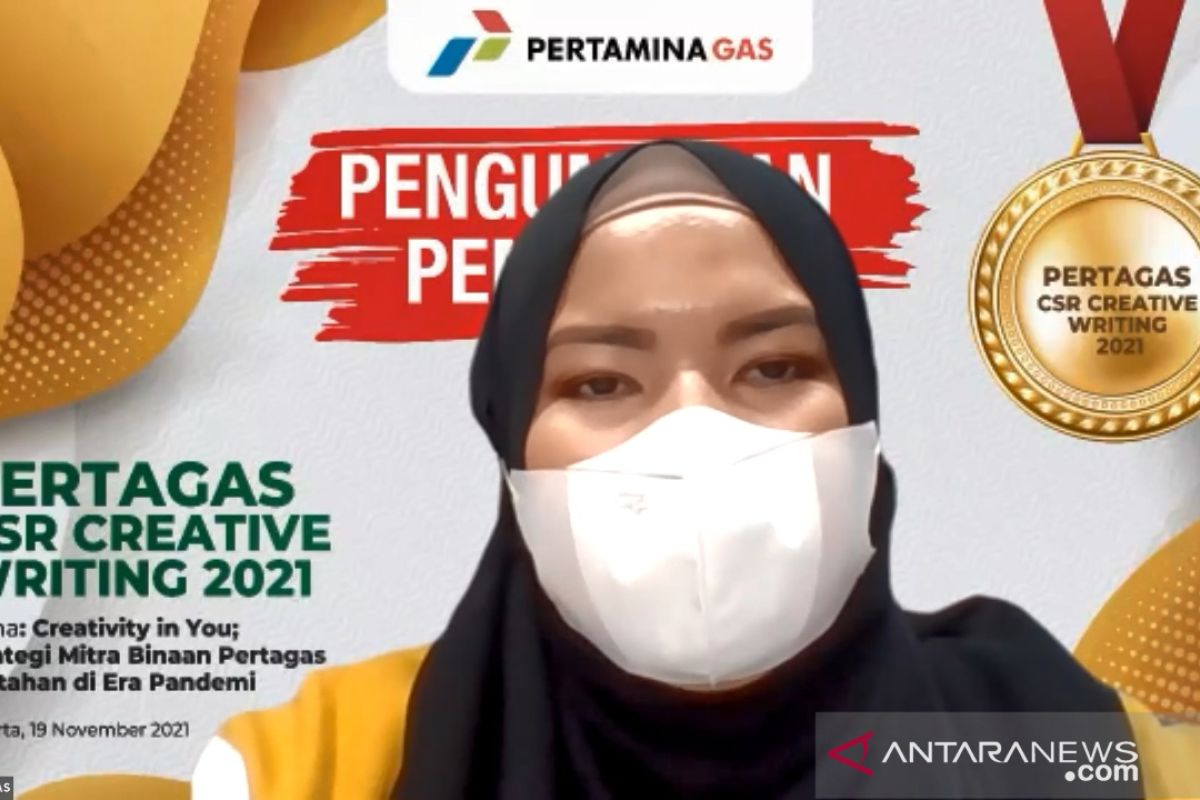 Pewarta LKBN Antara juarai kompetisi penulisan Pertagas 2021