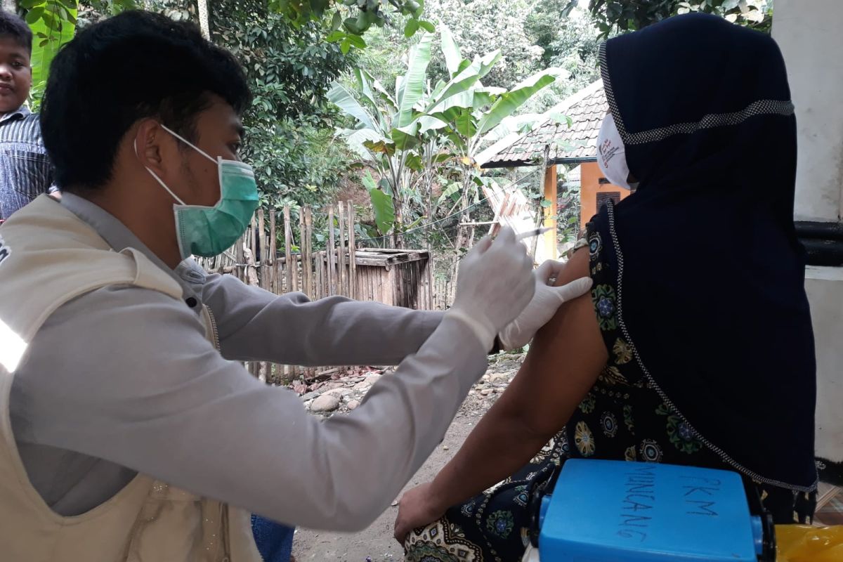 Polsek Muncang kembali mengadakan kegiatan vaksinasi COVID-19