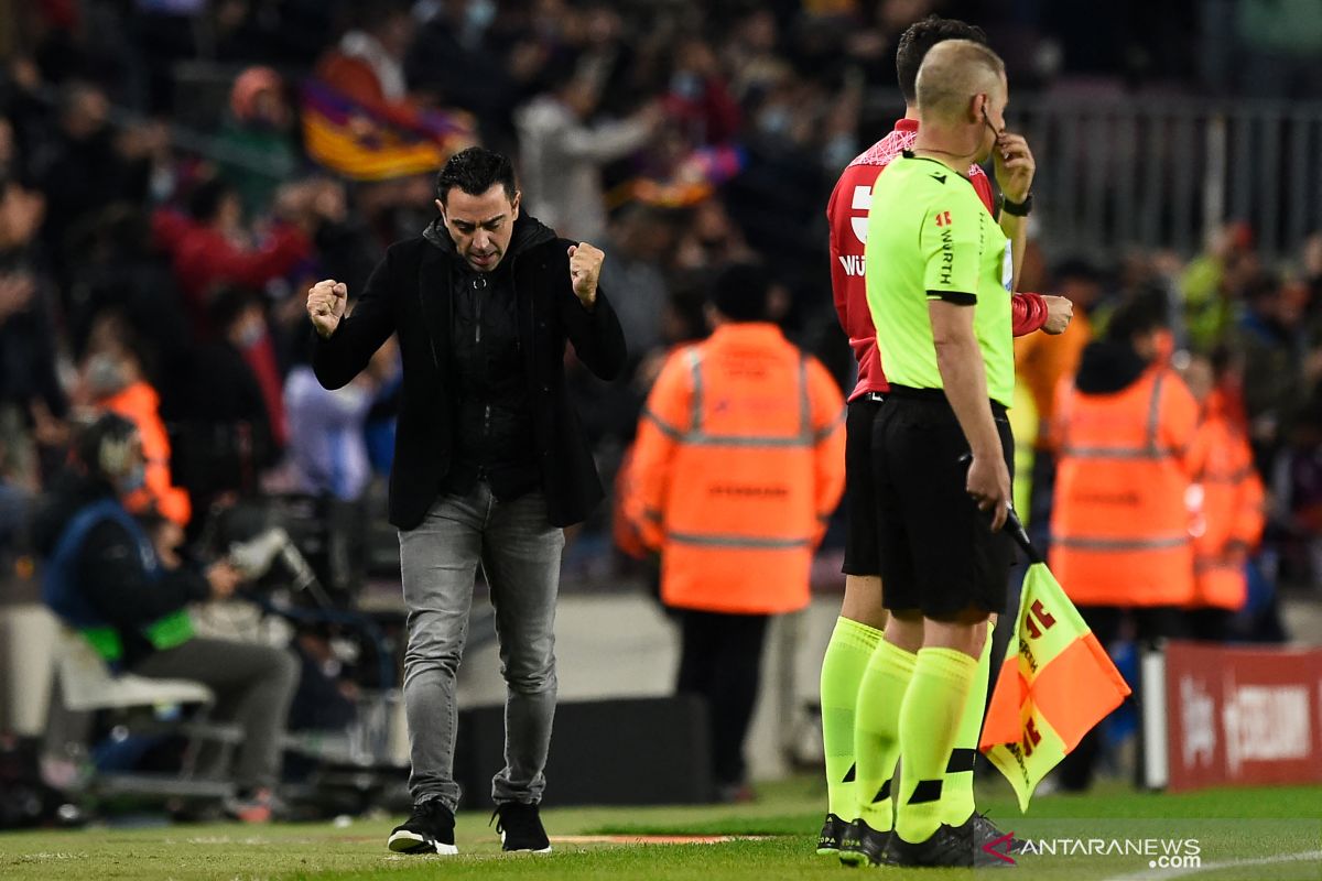 Liga Spanyol - Barcelona mulai era kepelatihan Xavi kalahkan Espanyol 1-0