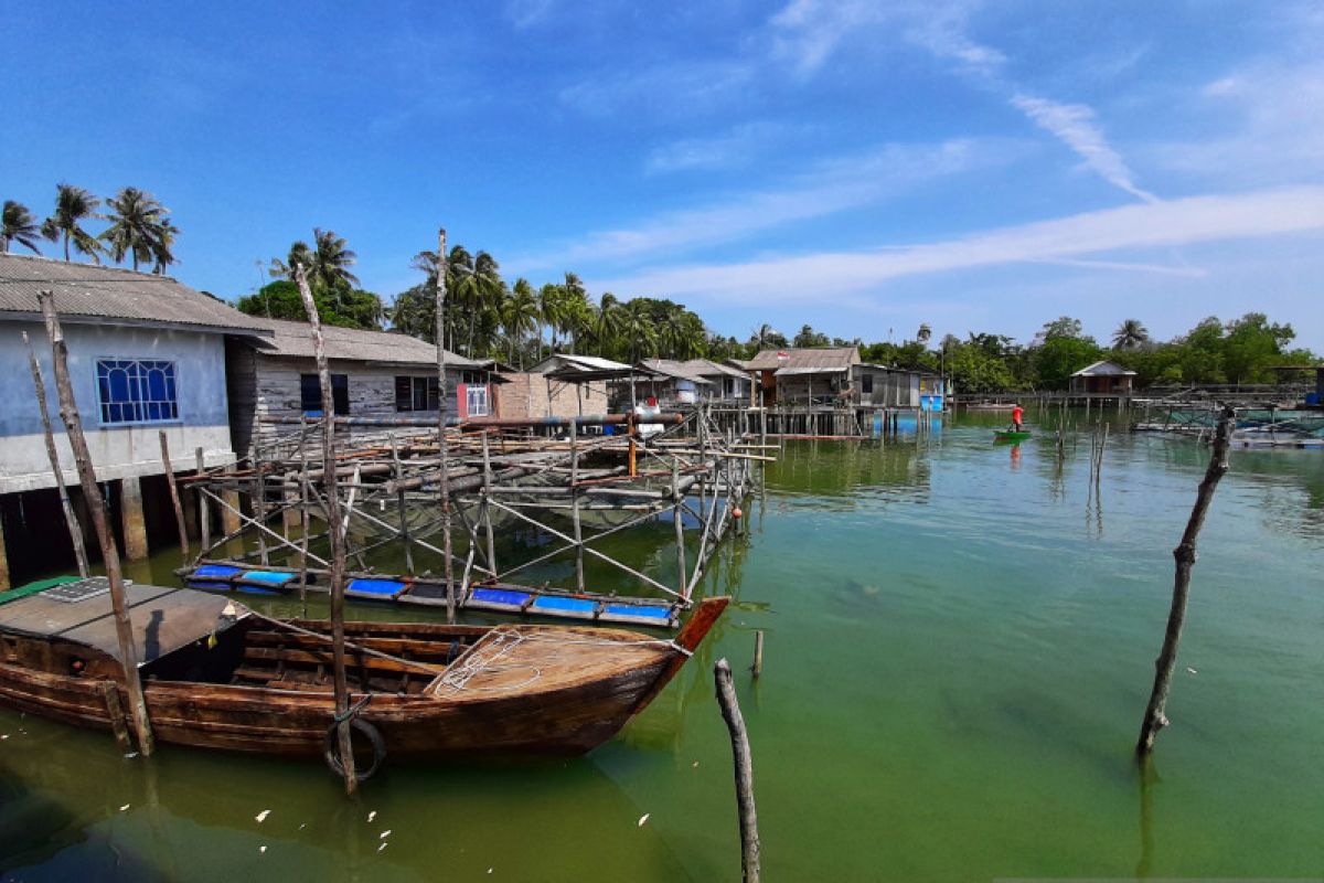 Masih banyak warga pesisir Tanjungpinang buang sampah ke laut