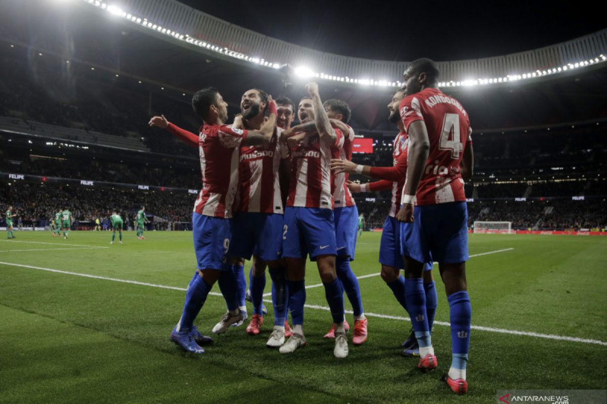 Liga Spanyol - Gol tunggal Felipe antar Atletico Madrid tekuk Osasuna