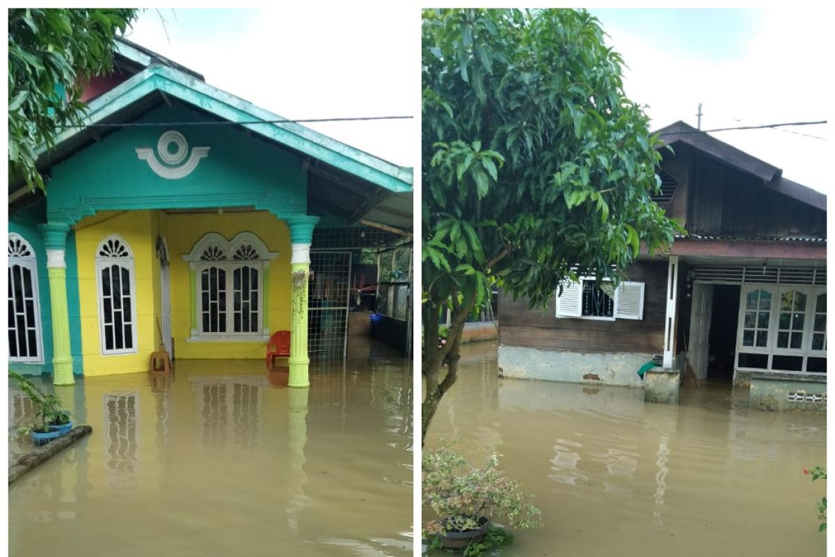 100 rumah di Kecamatan Besitang Langkat terdampak banjir