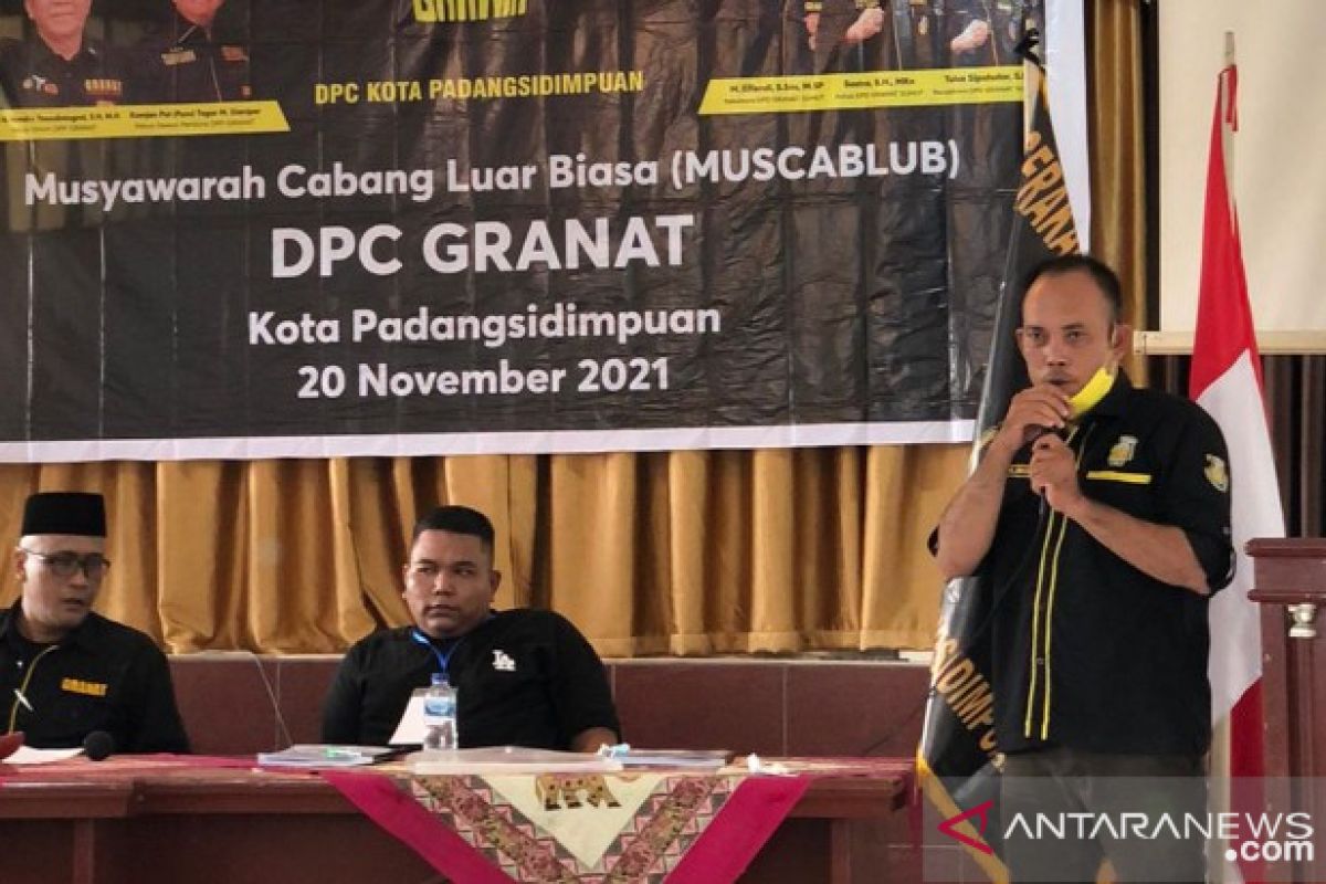 Granat  siap berkolaborasi untuk pemberantasan narkoba di Padangsidimpuan