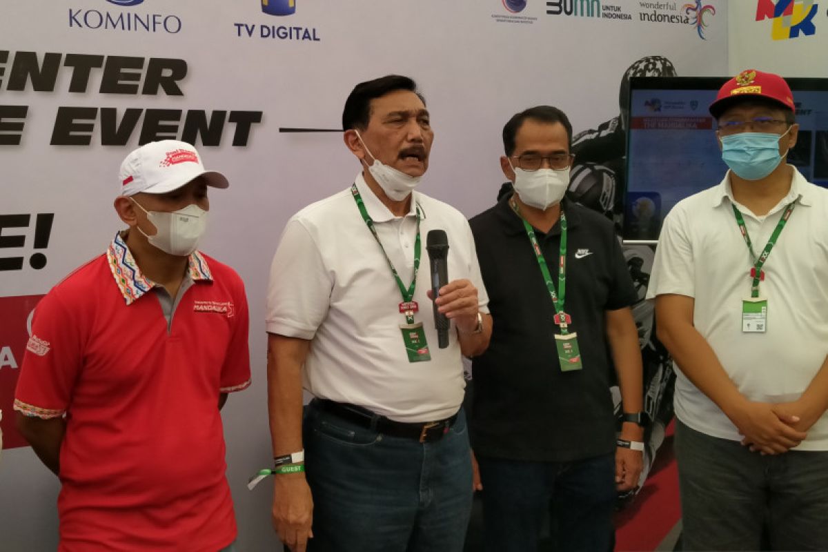 Luhut: Sirkuit Mandalika sudah penuhi standar ajang balap F1