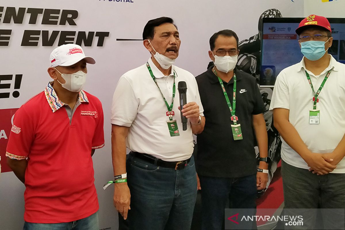 Luhut: WSBK di Sirkuit Mandalika ditonton 1,6 miliar penduduk di dunia