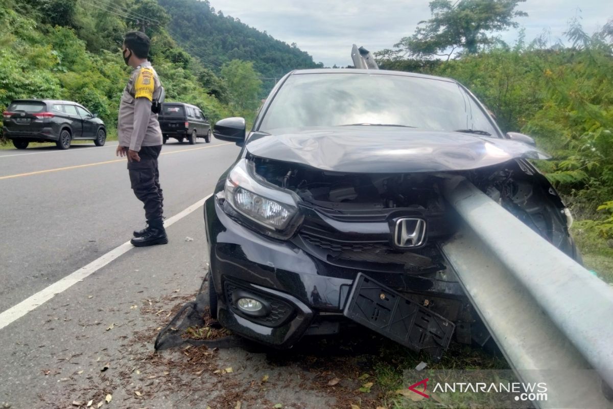 Brio kecelakaan di Aceh Besar, satu meninggal