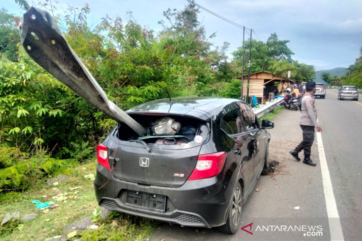 Kecelakaan Brio di Aceh Besar diduga sopir mengantuk