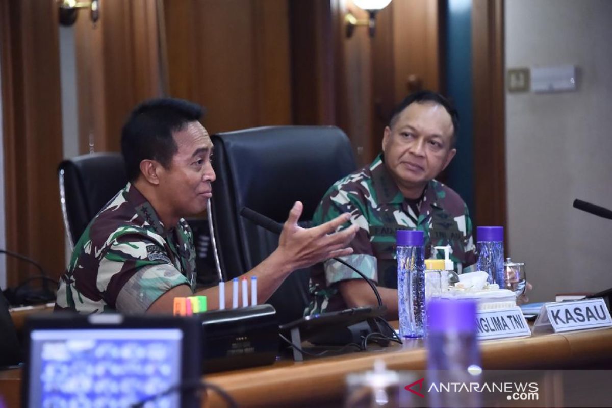 Kasau sampaikan langsung prioritasnya perkuat SDM kepada Panglima TNI