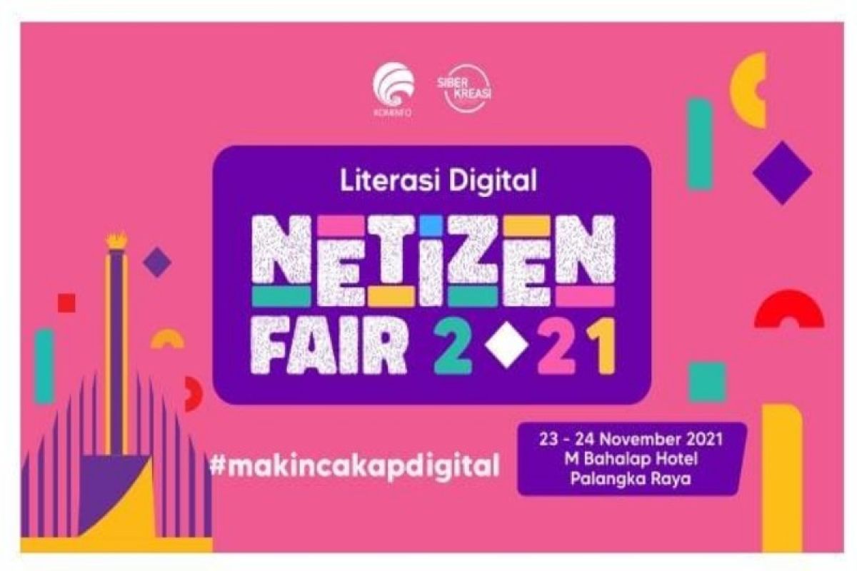 Kemenkominfo dorong kecakapan digital masyarakat melalui Literasi Digital Netizen Fair 2021