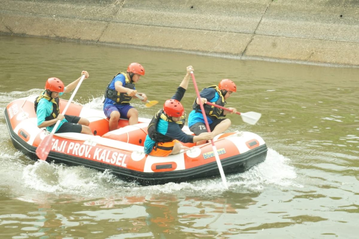 Dua atlet arung jeram Tabalong lolos seleksi Kejurnas