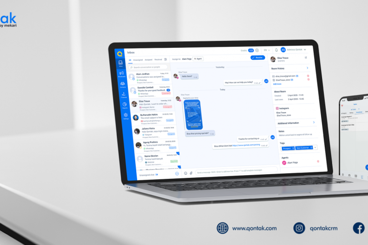 Omnichannel Qontak dukung pebisnis keluar dari belenggu pandemi