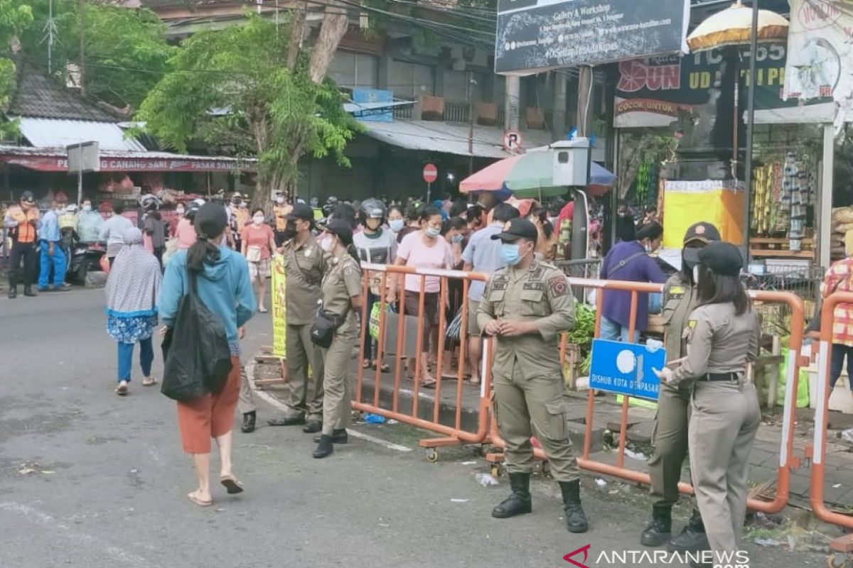 Tim Yustisi Denpasar jaring 28 pelanggar prokes