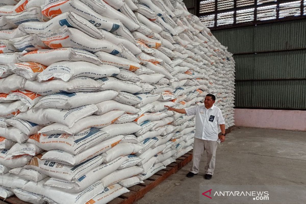 Pengadaan beras petani Bulog Sumut mencapai 19.502 ton