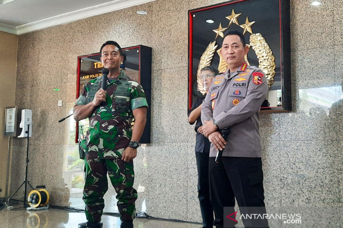 Panglima TNI-Kapolri fokus percepat cakupan vaksinasi sejumlah wilayah