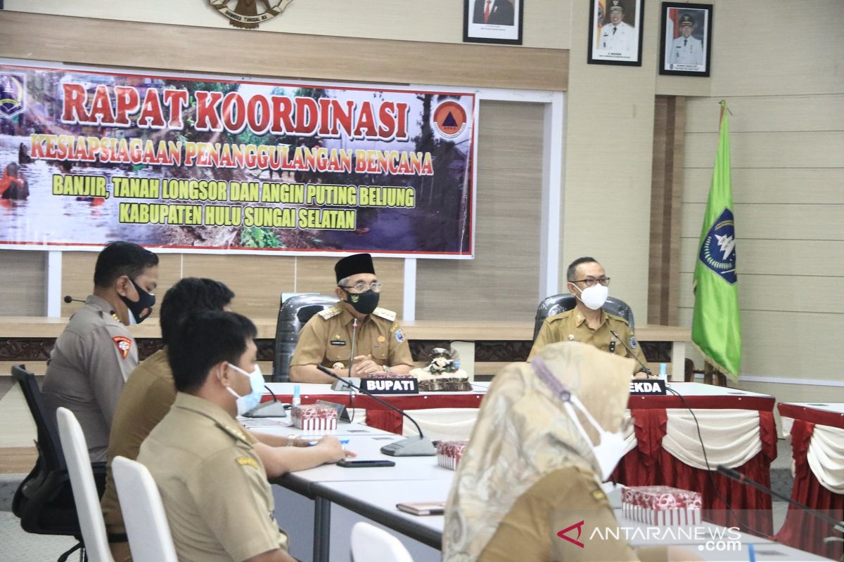 Pemkab HSS gelar rakor kesiapsiagaan bencana